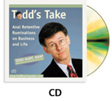 Todd's Take Audio CD photo