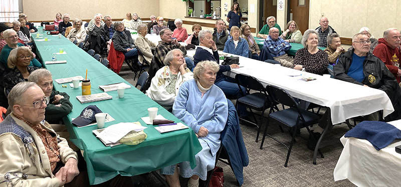 Photo of seniors enjoying Todd's program